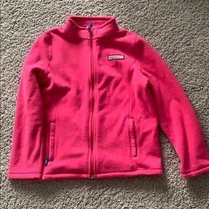 Vineyard Vines zip up fleece jacket